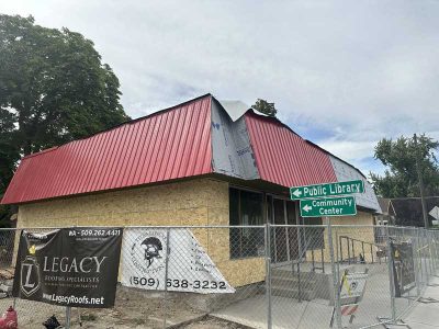 New Metal Roof Installation
